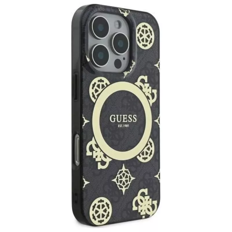 Guess GUHMP16XH4PYEEK Custodia rigida per iPhone 16 Pro Max 6,9