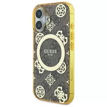 Guess GUHMP16SH4PYEEW Custodia rigida per Apple iPhone 16 6,1