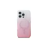 Guess IML Glitter Gradient Custodia MagSafe per iPhone 16 Pro (rosa)