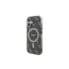 Guess GUHMP16SH4DTEW iPhone 16 6.1 Custodia rigida IML sfondo 4G MagSafe marrone