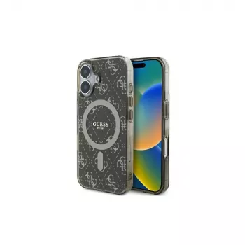 Guess GUHMP16MH4DTEW Custodia rigida per iPhone 16 Plus 6,7