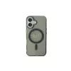 Guess IML Rhinestones Custodia MagSafe per iPhone 16 (nero)
