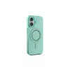 Guess IML Rhinestones Custodia MagSafe per iPhone 16 Plus (verde)