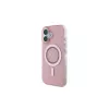Guess IML Rhinestones Custodia MagSafe per iPhone 16 (rosa)