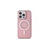 Guess GUHMP16LPFTDTEP Custodia rigida IML Rhinestones MagSafe per iPhone 16 Pro 6.3 rosa