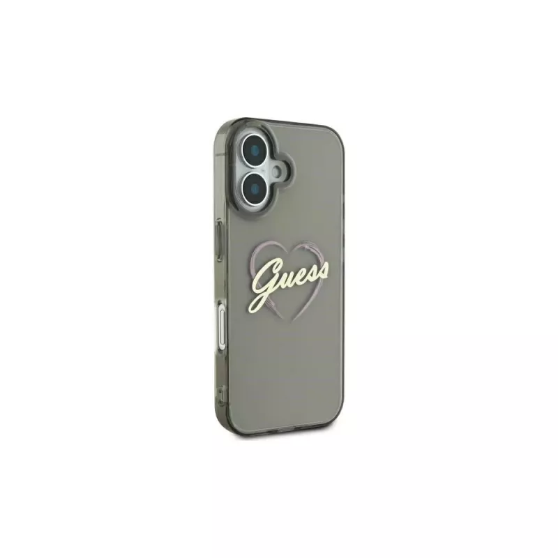 Guess GUHCP16SHCHGSPK Custodia rigida per iPhone 16 6,1