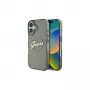 Guess GUHCP16MHCHGSPK Custodia rigida per iPhone 16 Plus 6,7