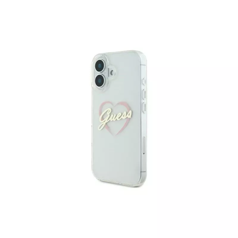 Guess GUHCP16SHCHGSPT Custodia rigida per Apple iPhone 16 6,1