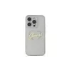 Guess GUHCP16LHCHGSPT Custodia rigida IML Heart per Apple iPhone 16 Pro 6,3, trasparente