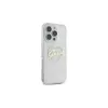 Guess GUHCP16LHCHGSPT Custodia rigida IML Heart per Apple iPhone 16 Pro 6,3, trasparente