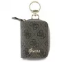 Guess pochette per cavi GUABP4DPTW marrone 4G Triangle in eco-pelle, organizer per accessori