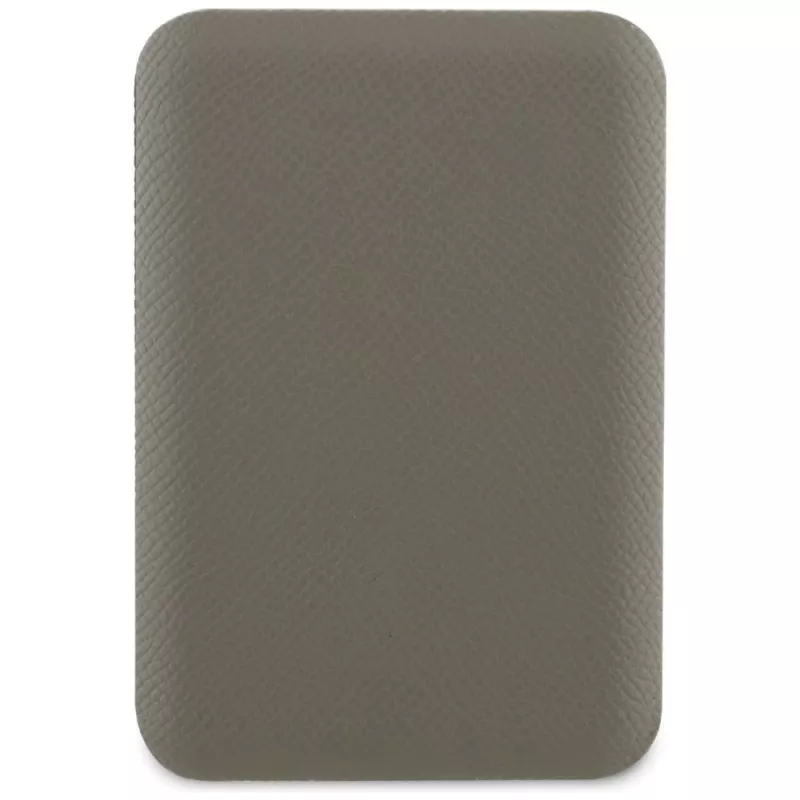 GUESS Grained Triangle Power Bank wireless 5000mAh 15W USB-C MagSafe marrone
