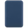 GUESS Grained Triangle Power Bank wireless 5000mAh 15W USB-C MagSafe blu