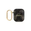 Guess GUA2PG4GPK Cover per AirPods 1/2 nero 4G Hook