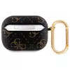 Guess GUAP2PG4GPK Cover per AirPods Pro 2 (2022/2023) nero 4G Hook