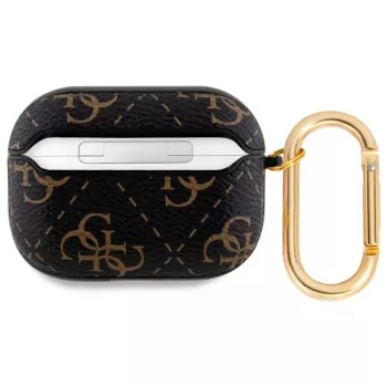Guess GUAP2PG4GPK Cover per AirPods Pro 2 (2022/2023) nero 4G Hook
