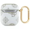 Guess GUA2PG4GPH Cover per AirPods 1/2 bianco 4G Hook