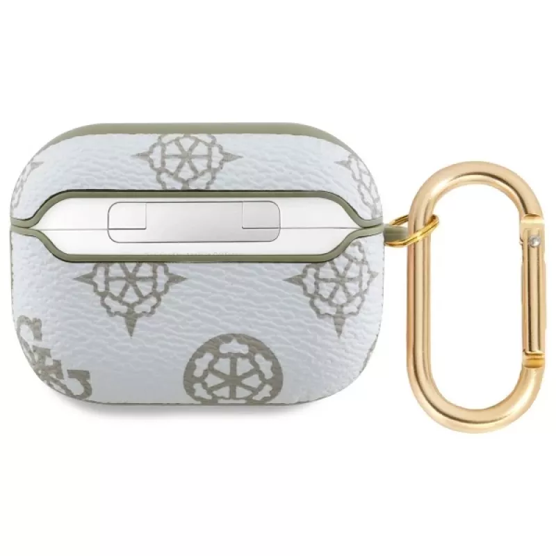 Guess GUAP2PG4GPH Cover per AirPods Pro 2 (2022/2023) bianco 4G Hook