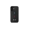 BMW BMHCP16SGSPCCK M Grip Stand Smooth and Carbon custodia rigida per iPhone 16 6.1 – nero
