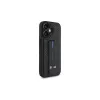 BMW BMHCP16SGSPCCK M Grip Stand Smooth and Carbon custodia rigida per iPhone 16 6.1 – nero