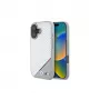 BMW M Carbon Tricolor Line custodia rigida per iPhone 16 6,1 inch - grigio MagSafe