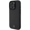 Mercedes-Benz MEHMP16X23RBARK iPhone 16 Pro Max 6,9 inch custodia rigida nera in pelle strutturata e liscia MagSafe