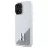 Karl Lagerfeld KLHMP16SSCMKMPCH custodia rigida in silicone per Apple iPhone 16 6,1