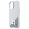 Karl Lagerfeld KLHMP16SSCMKMPCH custodia rigida in silicone per Apple iPhone 16 6,1