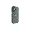 Karl Lagerfeld KLHMP16MHLSCHK iPhone Plus 6,7 nero custodia rigida IML Metal Choupette Head MagSafe