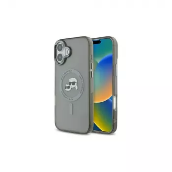 Karl Lagerfeld KLHMP16SHLSKCK custodia rigida per Apple iPhone 16 6,1