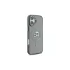Karl Lagerfeld KLHMP16SHLSKCK custodia rigida per Apple iPhone 16 6,1 inch nero IML Metal Karl & Choupette Head MagSafe