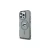 Karl Lagerfeld KLHMP16LHLSKCK iPhone 16 Pro 6,3 inch nero custodia rigida IML Metal Karl & Choupette Head MagSafe