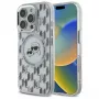 Karl Lagerfeld KLHMP16LHMCKMHT iPhone 16 Pro 6,3 inch trasparente IML Monogram Karl & Choupette Head MagSafe custodia