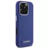 Karl Lagerfeld KLHMP16XPGMSRPB iPhone 16 Pro Max 6.9 blu custodia rigida FW Metal Plate MagSafe