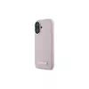 Karl Lagerfeld KLHMP16SPGMSRPP iPhone 16 6,1 custodia rigida FW Metal Plate MagSafe rosa