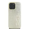 Karl Lagerfeld Metal Signature custodia rigida per iPhone 16 Pro 6,3