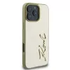 Karl Lagerfeld Metal Signature custodia rigida per iPhone 16 Pro 6,3