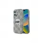 Karl Lagerfeld IML Karl Head Electroplated custodia per iPhone 16 (nero)