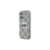 Karl Lagerfeld IML Karl Head Electroplated custodia per iPhone 16 (nero)