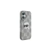 Karl Lagerfeld IML Karl Head Electroplated custodia per iPhone 16 (nero)