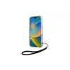Karl Lagerfeld IML Zebra Pattern & Cord cover posteriore per Apple iPhone 16 - nero
