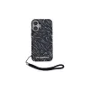 Karl Lagerfeld Zebra With Cord custodia per Apple iPhone 16 - viola