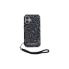 Karl Lagerfeld Zebra With Cord custodia per iPhone 16 Plus (viola)