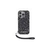 Karl Lagerfeld Zebra With Cord custodia per iPhone 16 Pro, viola