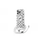 Karl Lagerfeld KLHMP16LHCKCKLCT iPhone 16 Pro 6,3 inch custodia rigida trasparente IML Crossbody Monogram Karl & Choupette Head MagSafe