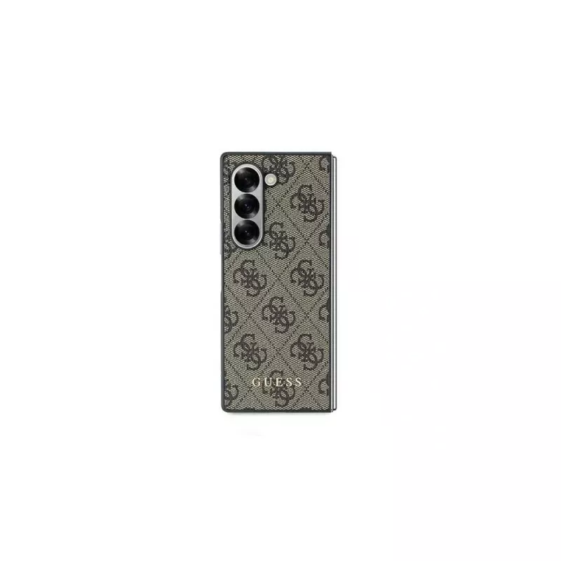 Guess GUHCZFD6GF4GBR Z Fold6 F956 marrone custodia protettiva 4G