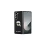 Karl Lagerfeld Saffiano Monogram Head Pin custodia rigida per Samsung Galaxy Z Fold6 - nero