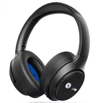 BMW Cuffie Bluetooth Over-Ear ANC Nero con loghi in metallo