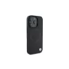 BMW BMHMP16L23RTPK iPhone 16 Pro 6.3 nero custodia rigida Sign Leather Half Textured And Circle MagSafe