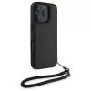 BMW Signature Leather Wordmark Cord Hardcase per Apple iPhone 16 Pro 6,3
